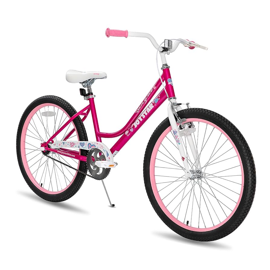 w⭐︎ JOYSTAR 24 Inch Girls Bike Ages 8-12 Years Old 24 Inch Bike